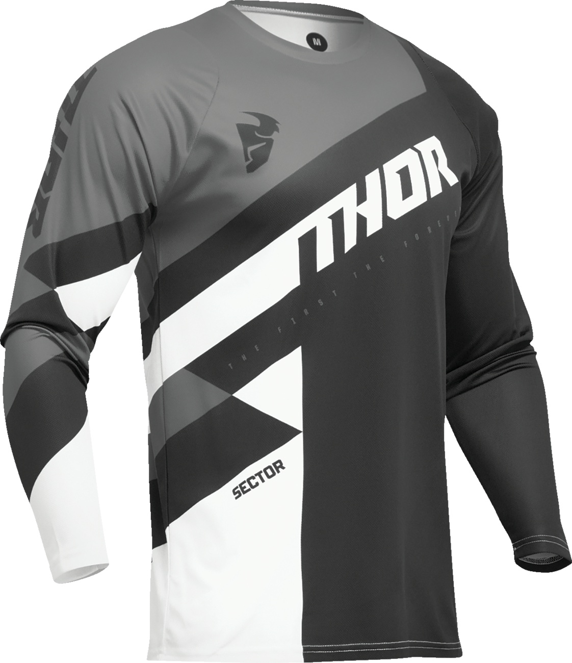 THOR Sector Checker Jersey - Black/Gray - XL 2910-7583