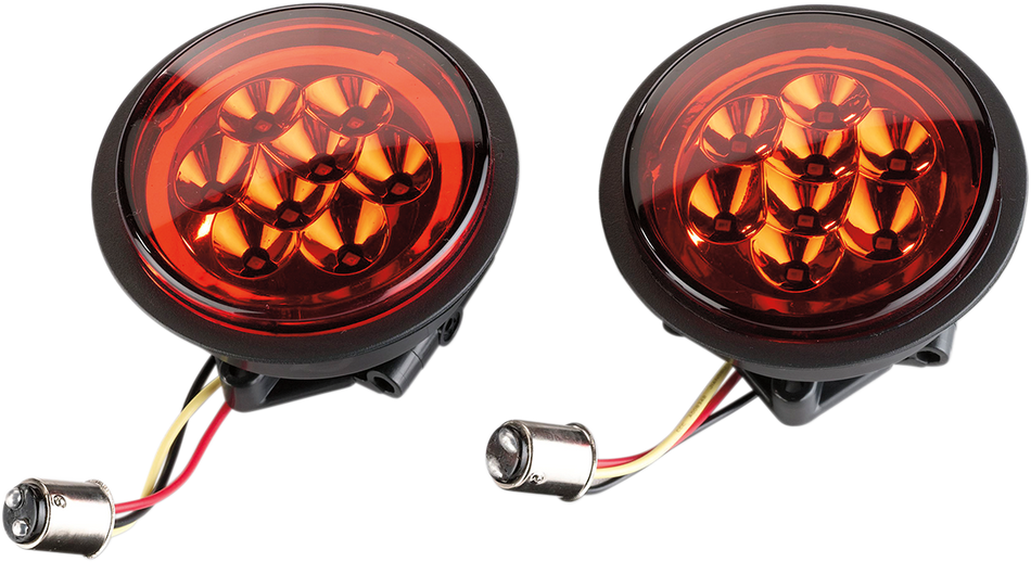MOOSE UTILITY Taillights - LED - Can-Am - Red 500-1000-PU