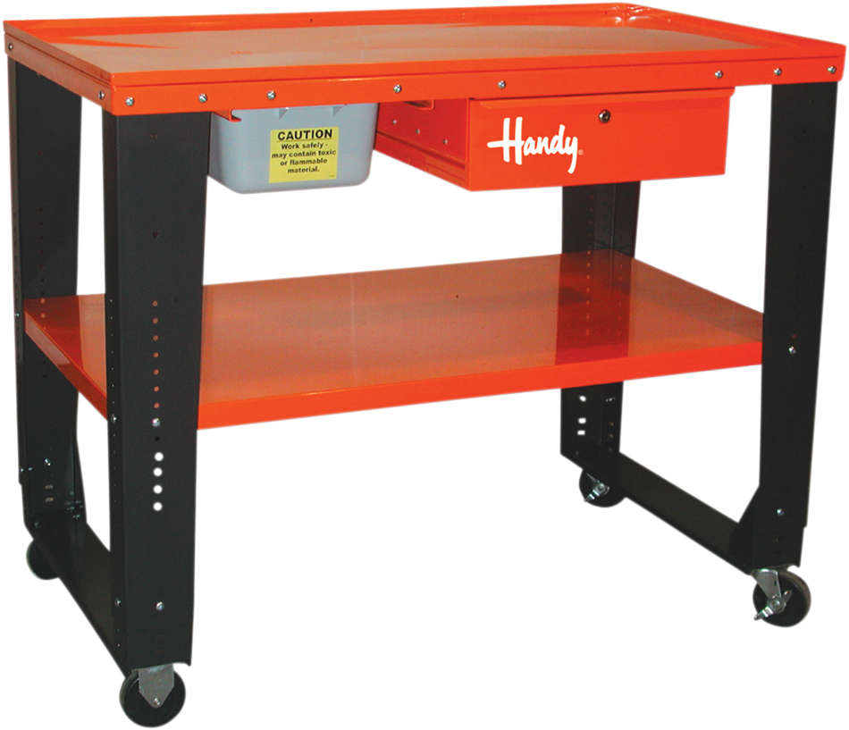 HANDY INDUSTRIES Table - Tear Down - Orange 11505O