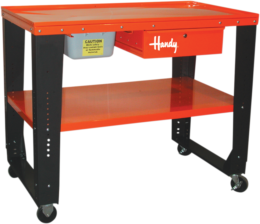 HANDY INDUSTRIES Table - Tear Down - Orange 11505O