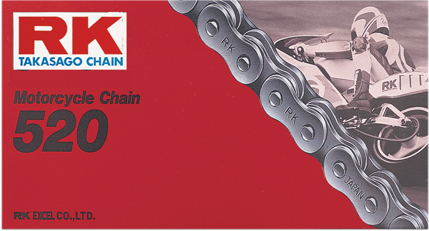 RK M520 - Standard Chain - 100 Links M520-100