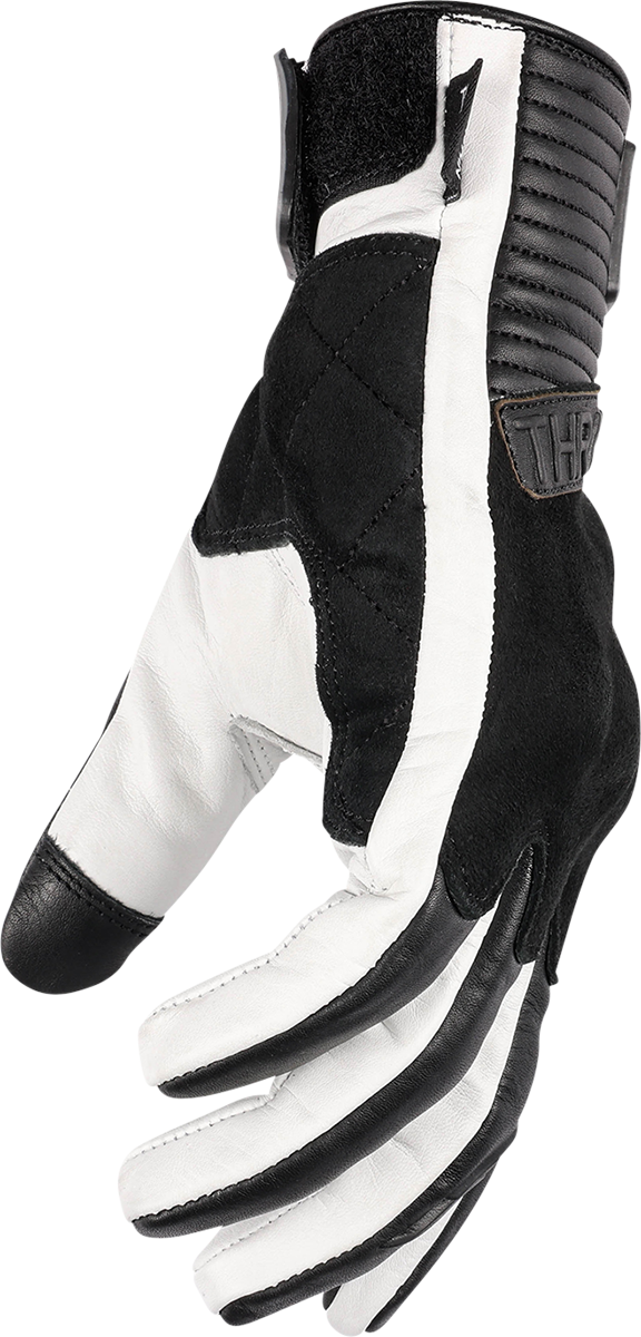 THRASHIN SUPPLY CO. Boxer Gloves - White - Large TBG-00-10