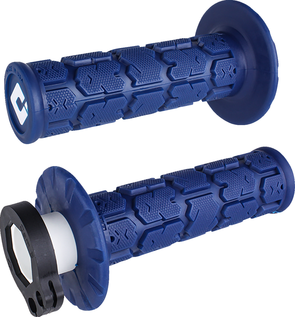 ODI Grips - Rogue - MX - Lock-On - Dark Blue H36RGDU