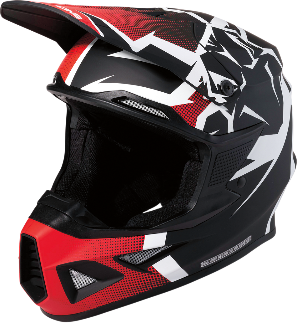 MOOSE RACING F.I. Helmet - Agroid™ - MIPS® - Red/Black - XS 0110-6691