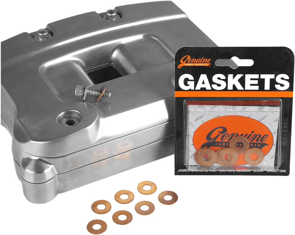 JAMES GASKET Rocker Cover Copper Washer Set JGI-6114-C