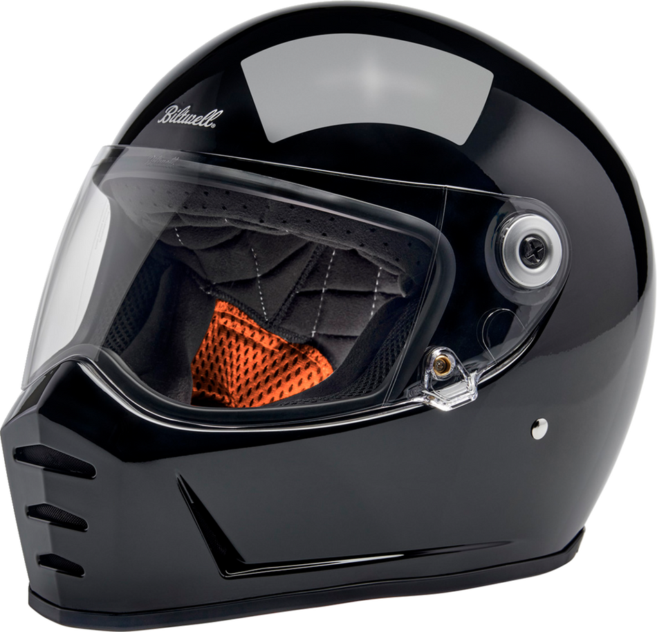 BILTWELL Lane Splitter Helmet - Gloss Black - XS 1004-101-501