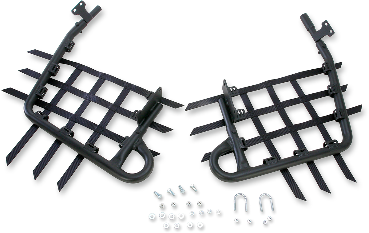 DG PERFORMANCE Nerf Bars - YFZ 450 - Black/Black 60-4450X