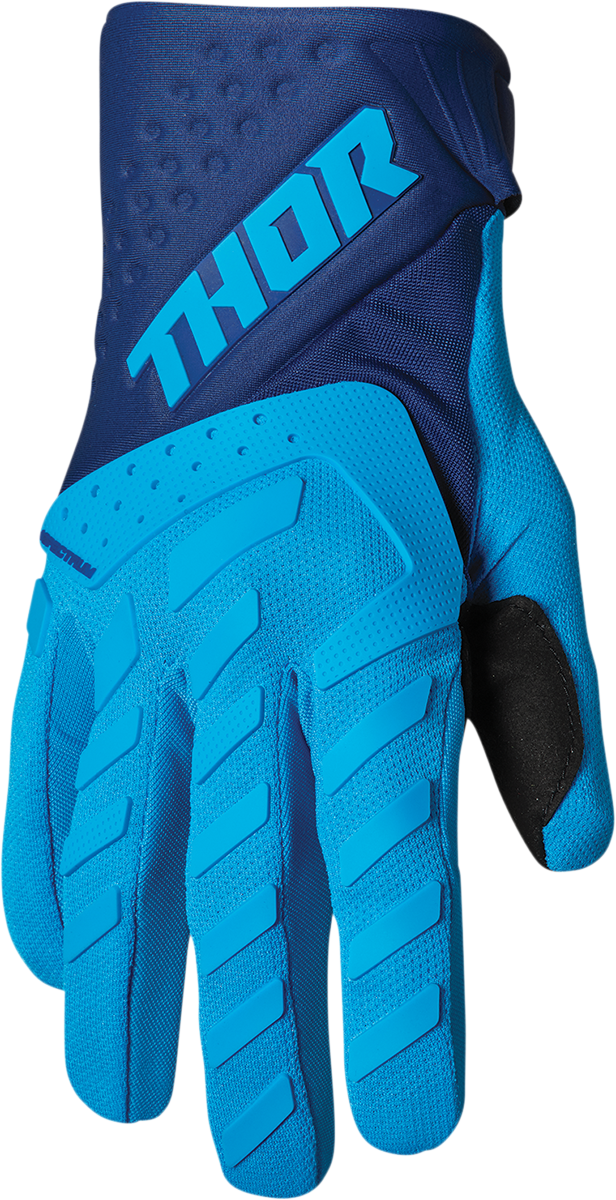 THOR Jugend Spectrum Handschuhe - Blau/Marineblau - XS 3332-1603 