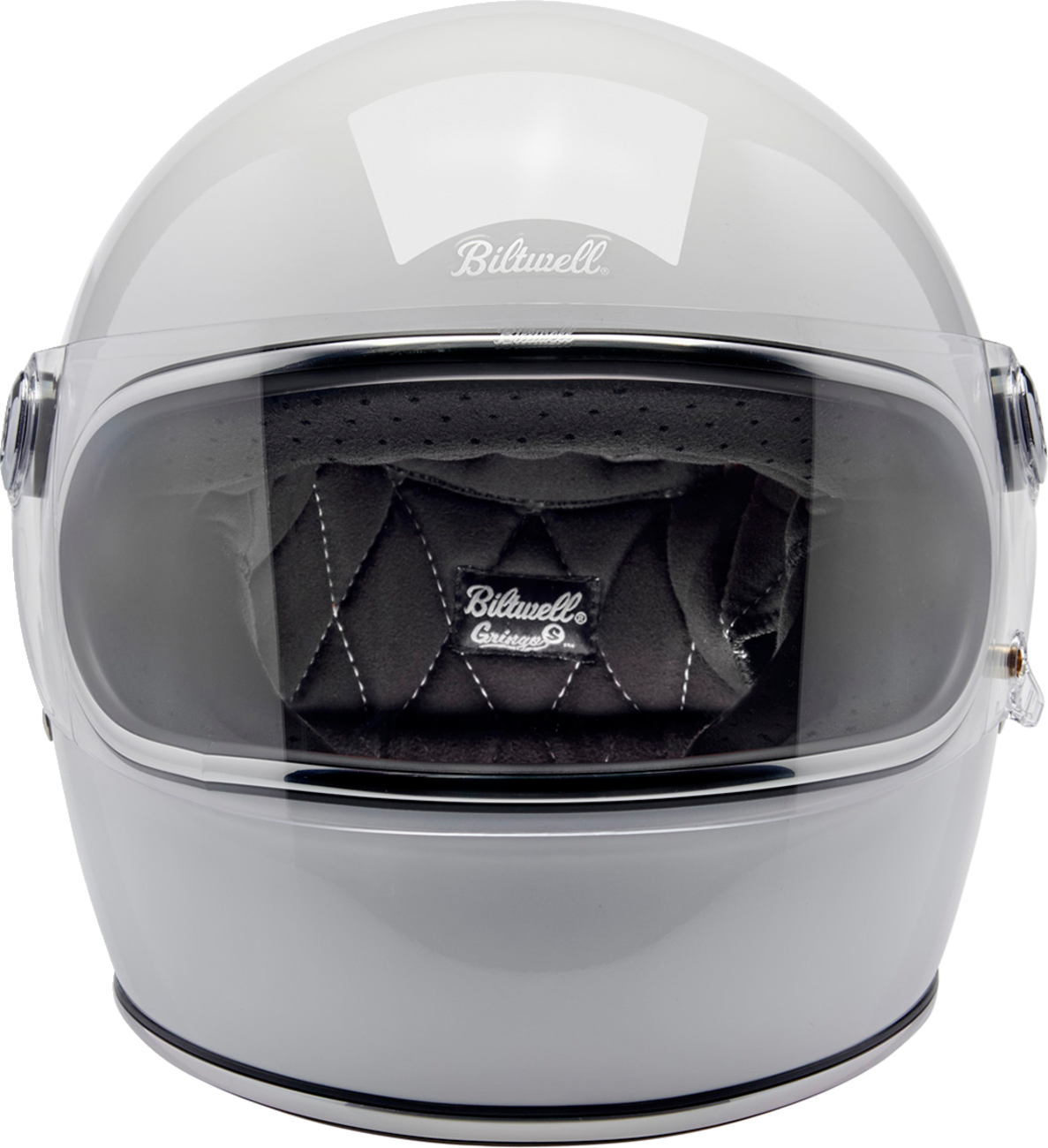 BILTWELL Gringo S Helmet - Gloss White - Small 1003-102-502