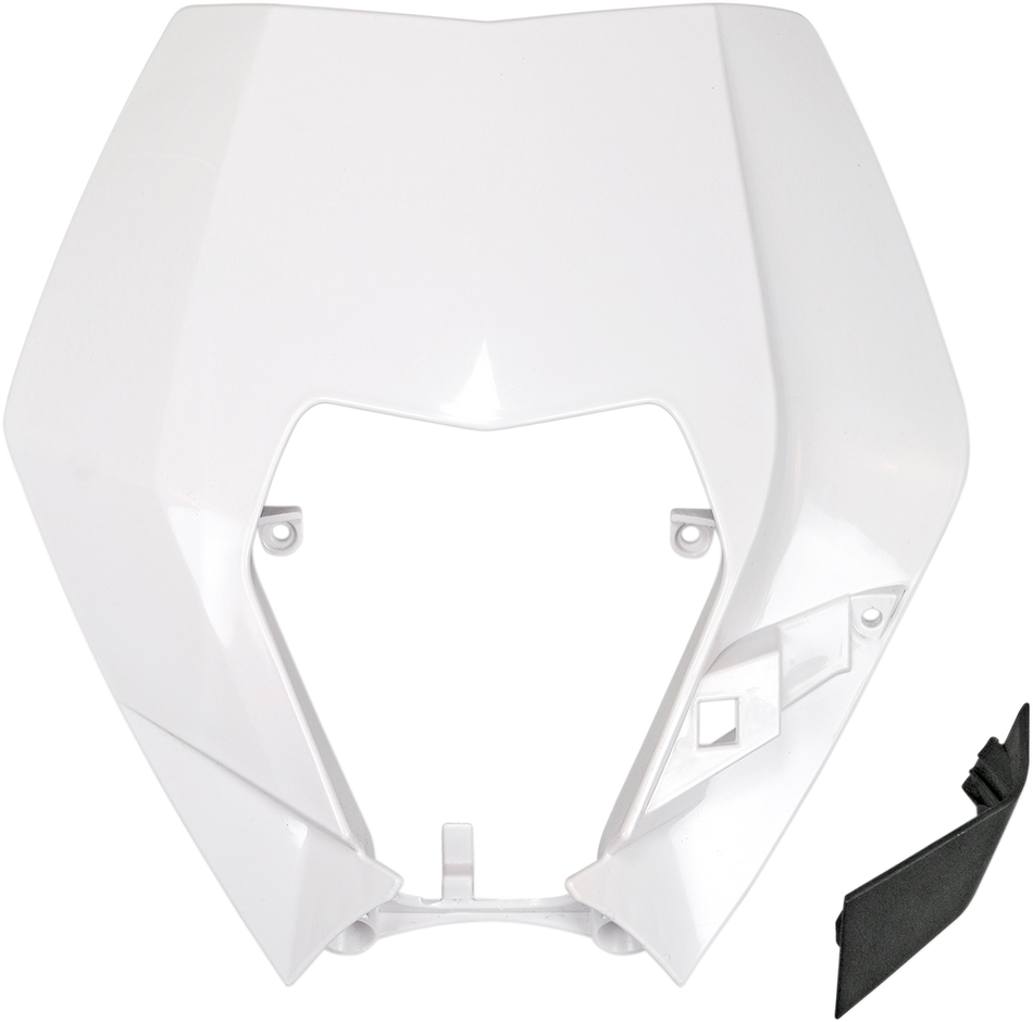 UFO Headlight Plastic - White KT04090047
