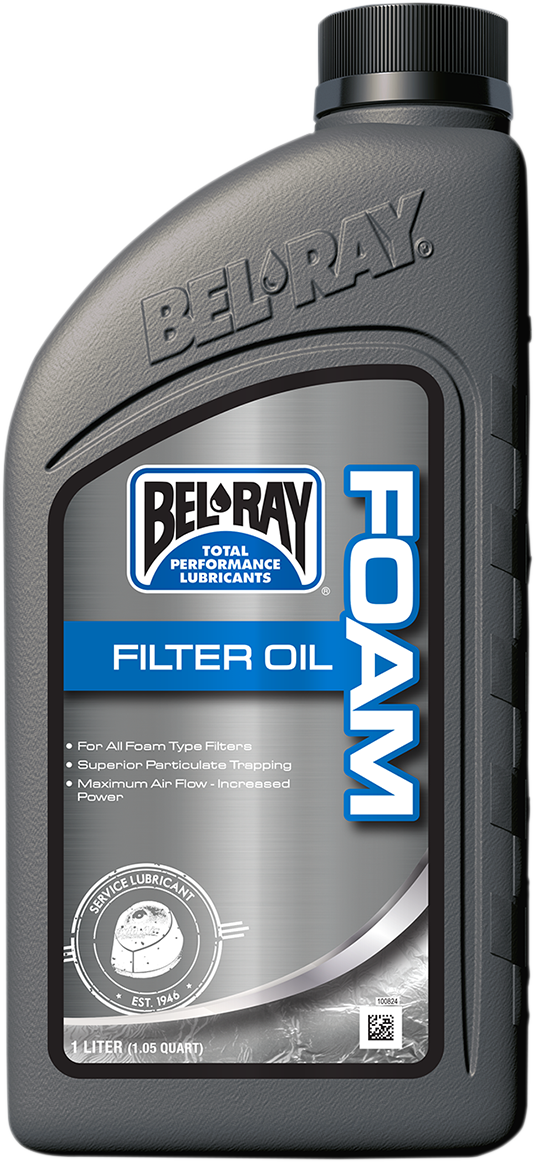 BEL-RAY Foam Filter Oil - 1L 99190-B1LW