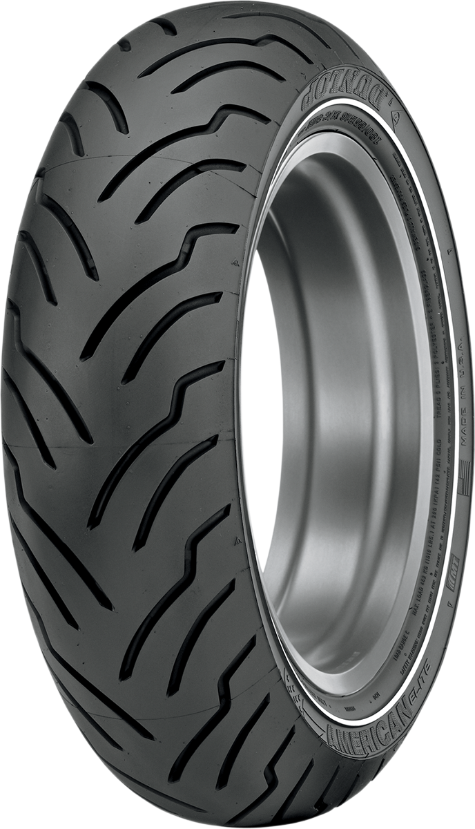 DUNLOP Tire - American Elite™ - Rear - 180/65B16 - Narrow Whitewall - 81H 45131818
