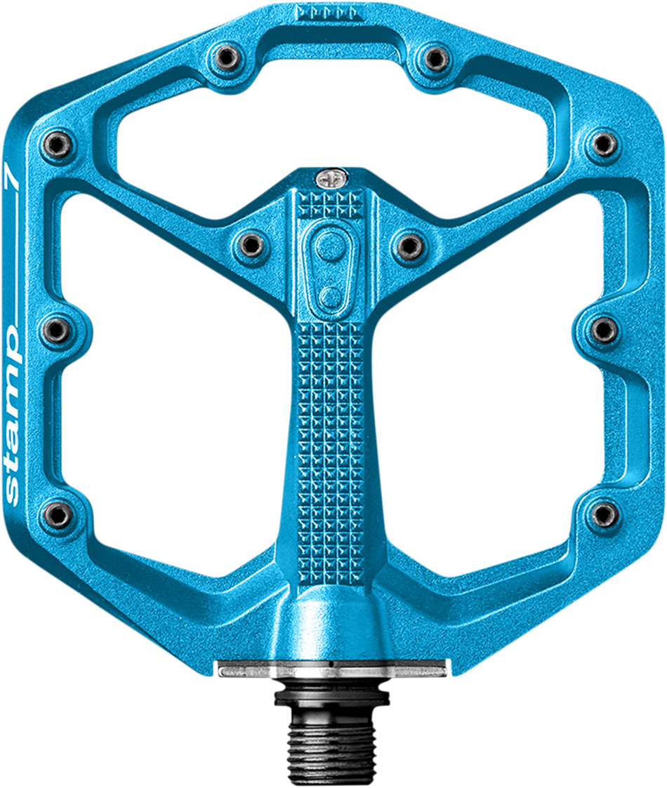 CRANKBROTHERS Stamp 7 Pedals - Small - Electric Blue 16636