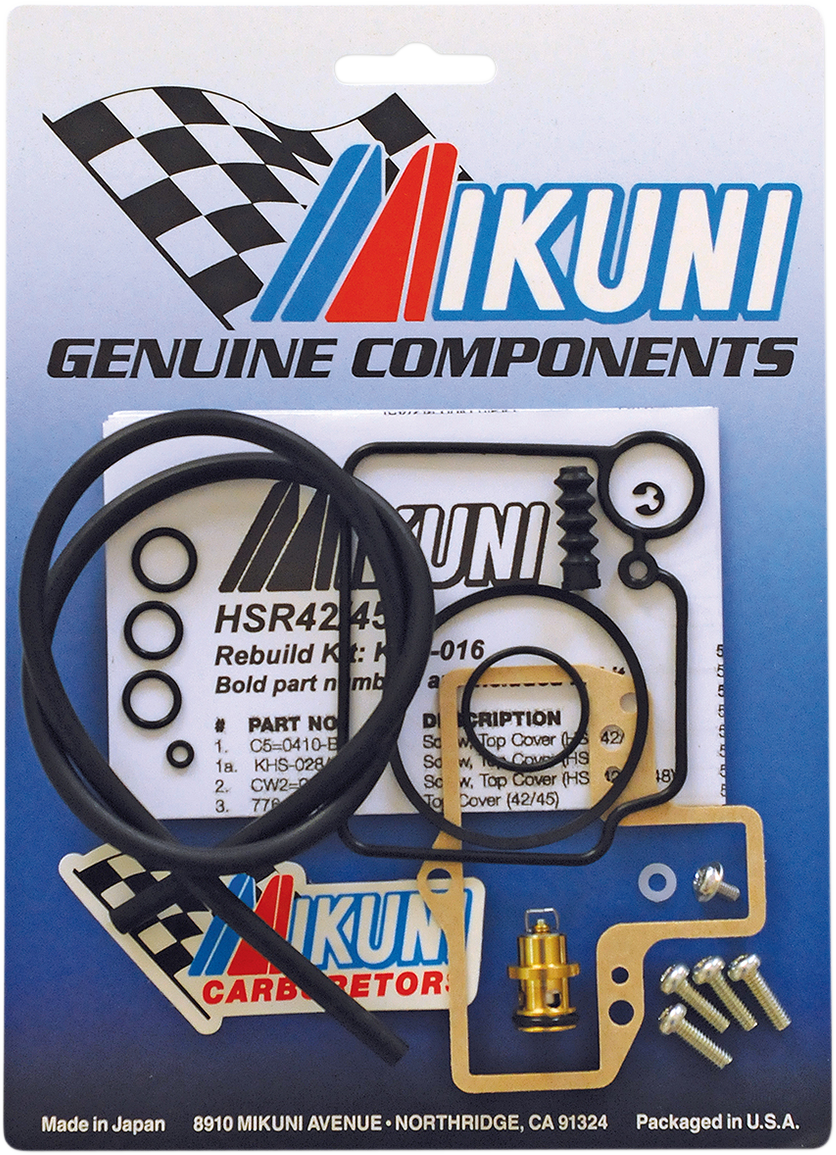 MIKUNI HSR Series 42/45 Carburetor Rebuild Kit KHS-016