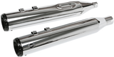 S&S CYCLE GNX Mufflers - 4.5" - Chrome 550-0991