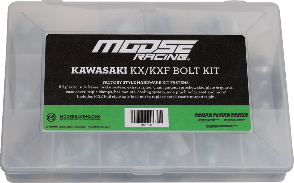 Kit de pernos MOOSE RACING - KX/KXF BKP-05 