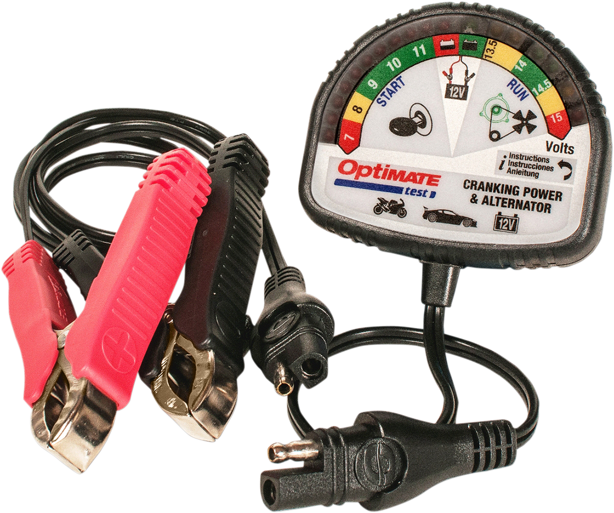 TECMATE Optimate Battery Cranking & Charging System Tester TS-121