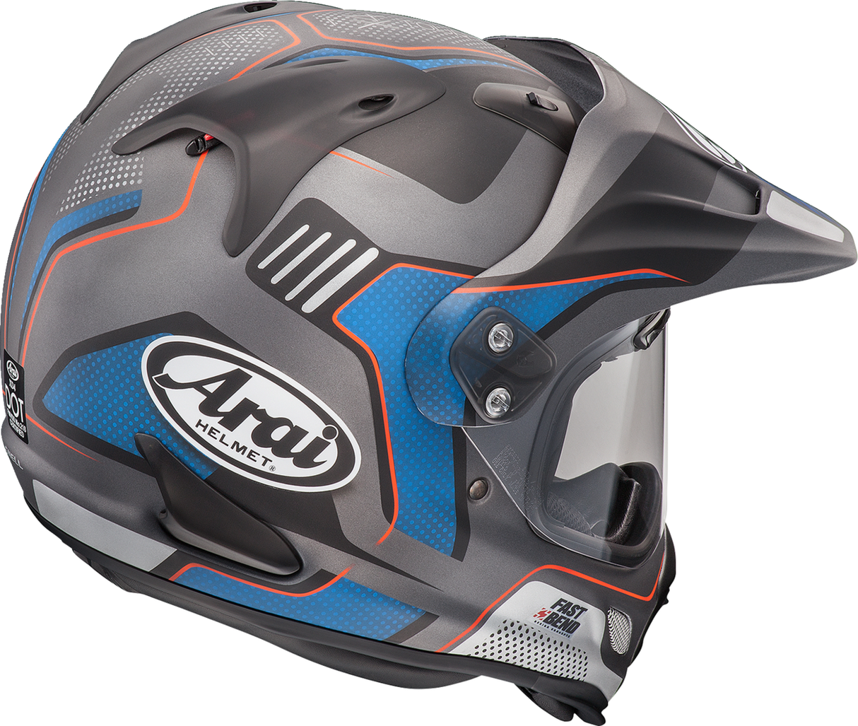 ARAI XD-4 Helm - Vision - Schwarzer Frost - XL 0140-0177 