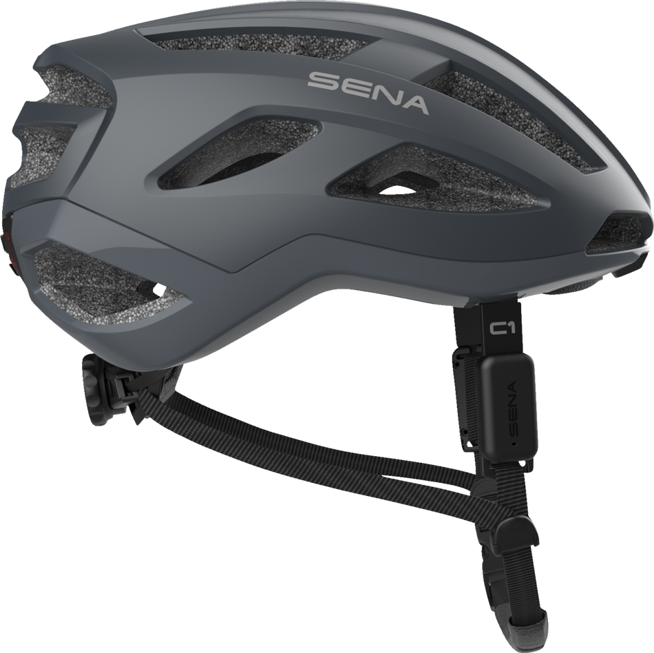 SENA C1 Helmet - Matte Gray - Medium C1-MG00M