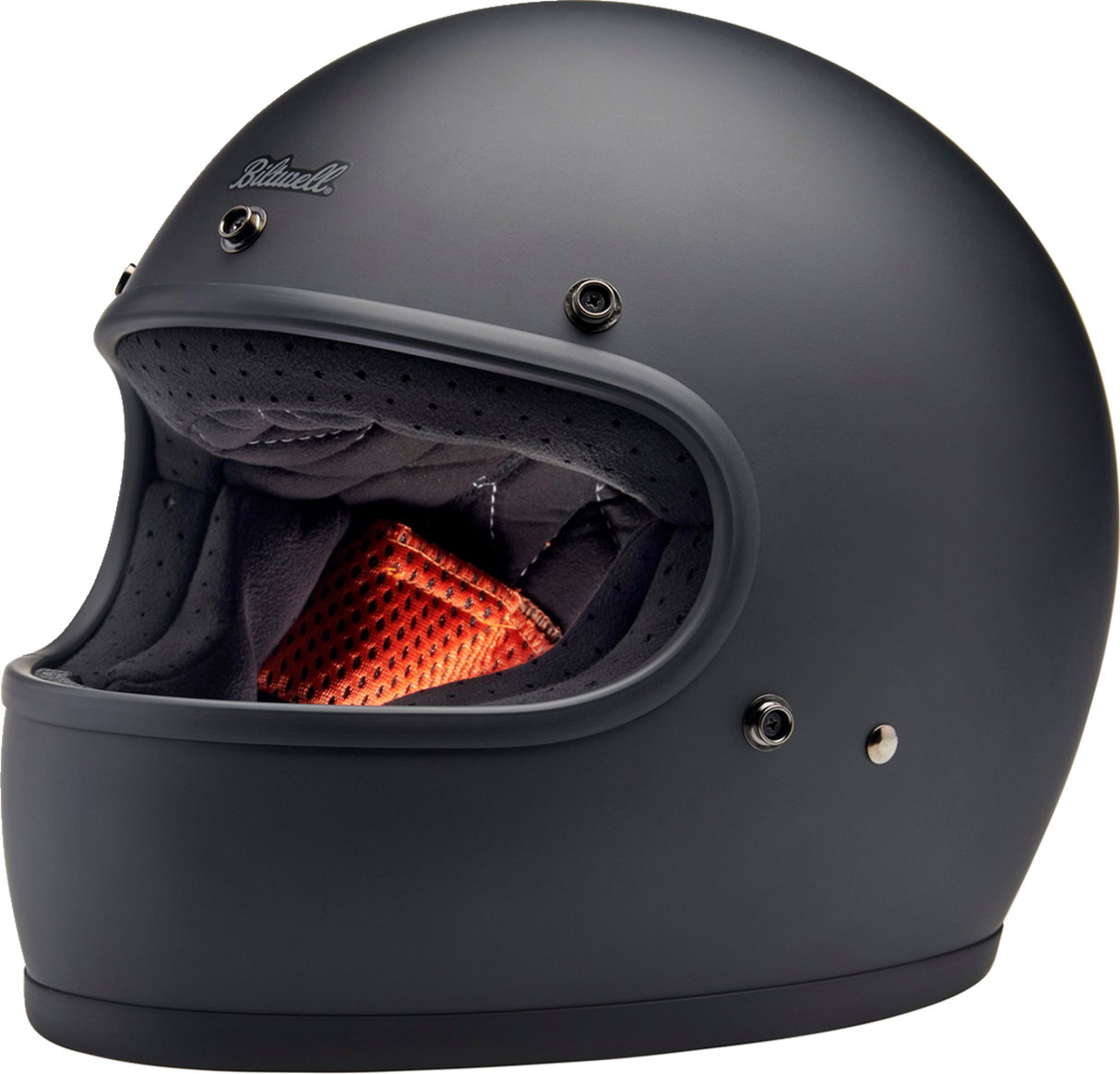 BILTWELL Gringo S Helmet - Flat Black - Large 1003-201-504