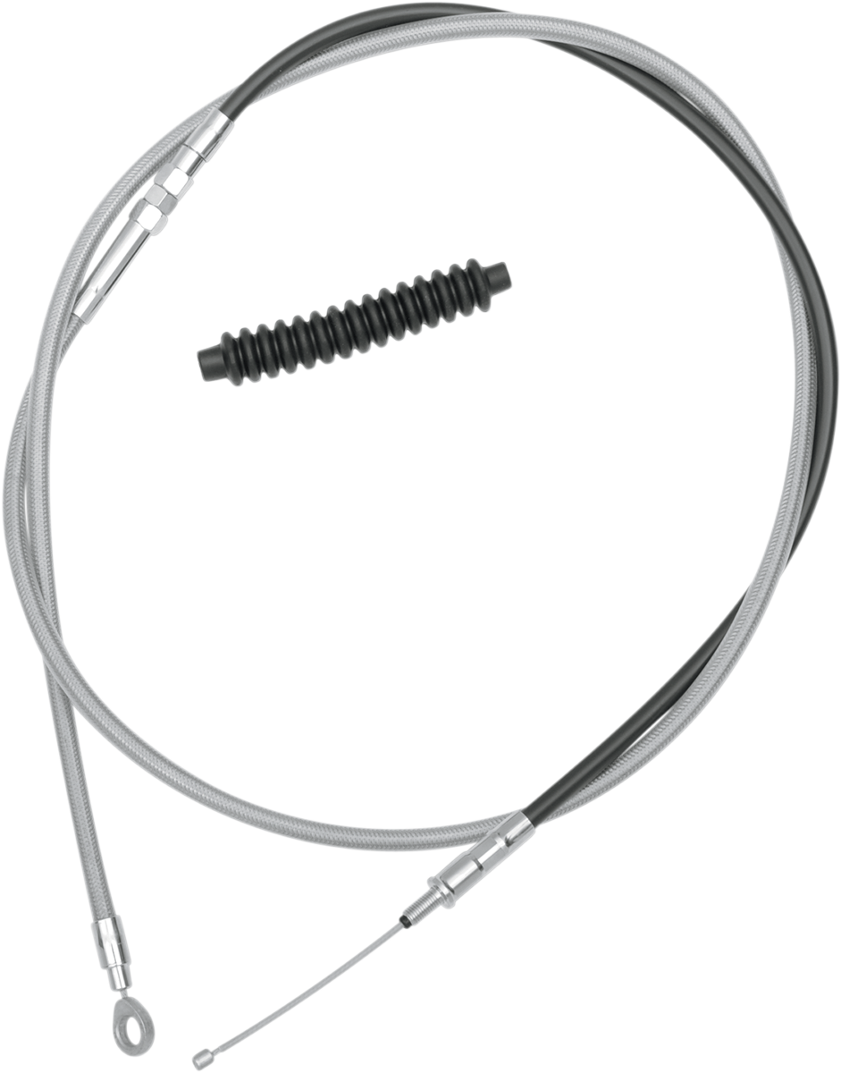 DRAG SPECIALTIES Clutch Cable - Braided 5322480HE