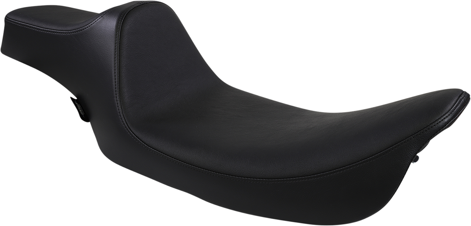 DRAG SPECIALTIES Extended Reach Predator III Seat - Smooth - Black NOT A 2-UP SEAT 8011368
