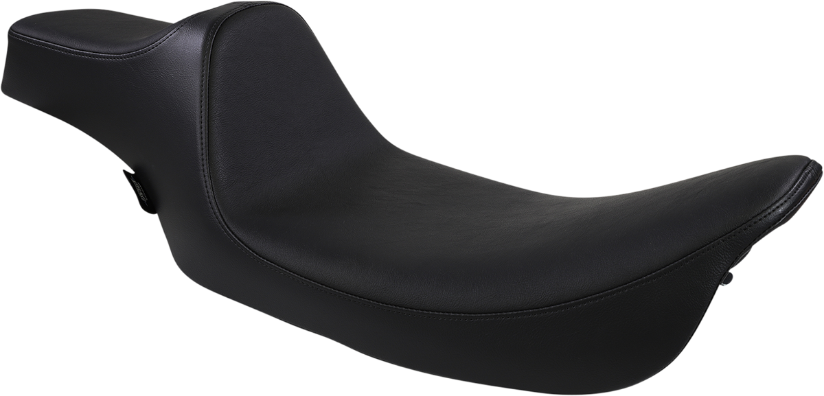 DRAG SPECIALTIES Extended Reach Predator III Seat - Smooth - Black NOT A 2-UP SEAT 8011368