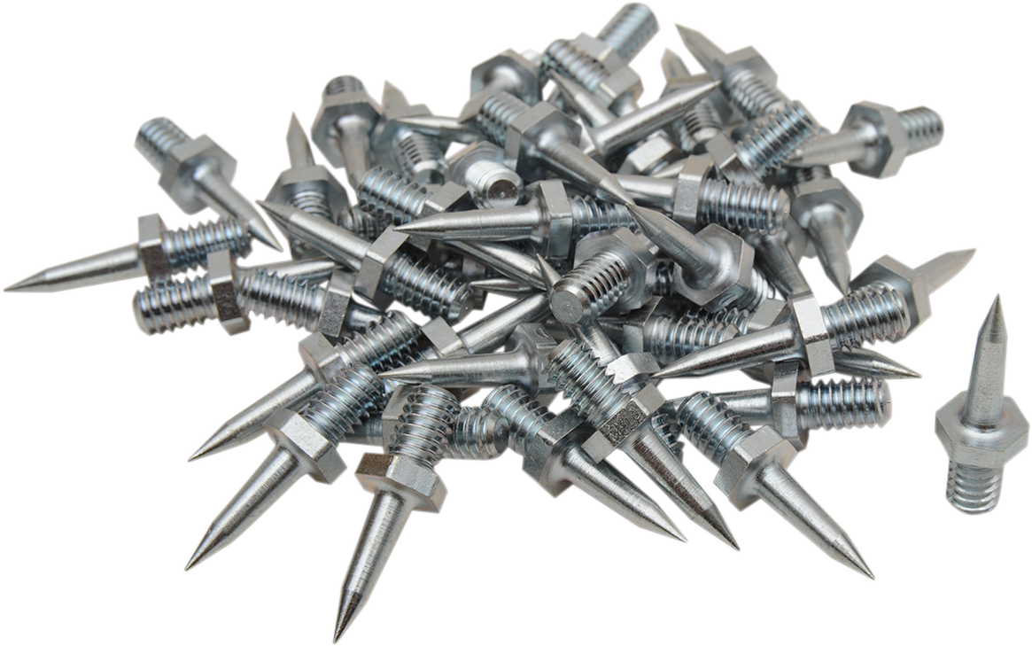 WOODY'S T-Nut Steel Studs - Silver - .820" - 48 Pack GELS-8200