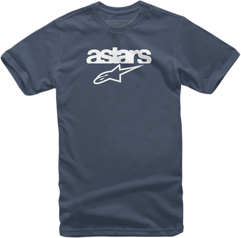 ALPINESTARS Heritage Blaze T-Shirt - Navy - Medium 1038-72002-70-M