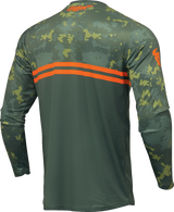 THOR Youth Sector DIGI Jersey - Green - 2XS 2912-2400