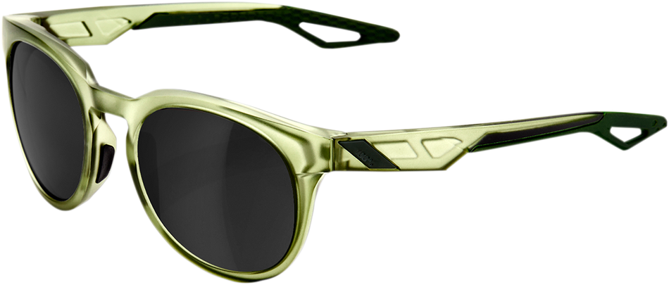 100% Campo Sunglasses - Olive - Black Mirror 61026-296-61