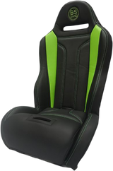 BS SAND Performance Seat - Double T - Black/Green PBUBLDTKW