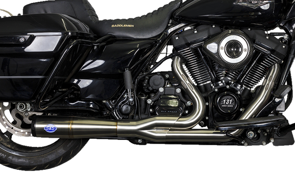S&S CYCLE Diamondback 2-1 Race Only Exhaust System - Stainless Steel 550-1000