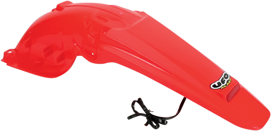 UFO Enduro Rear Fender with LED - '00-'20 CR Red HO04603-070