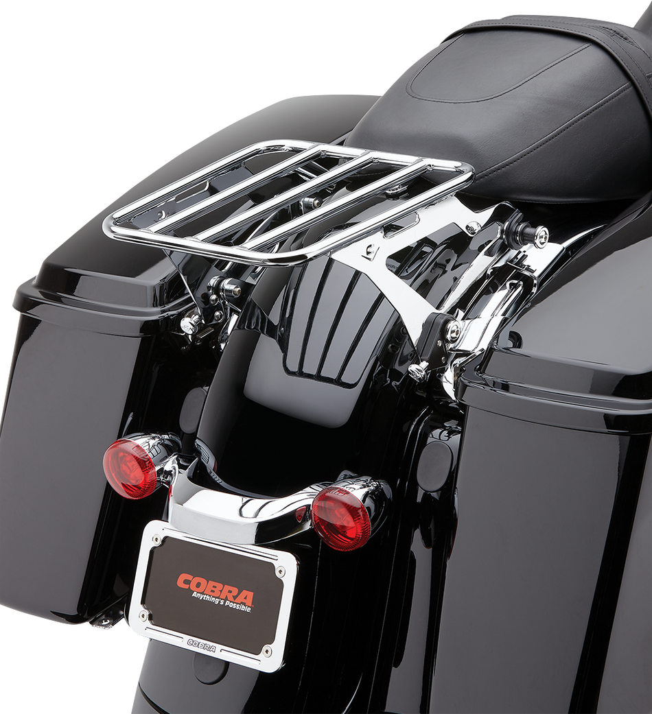 COBRA Detachable Luggage Rack - Chrome LUGGAGE RACK 602-2500