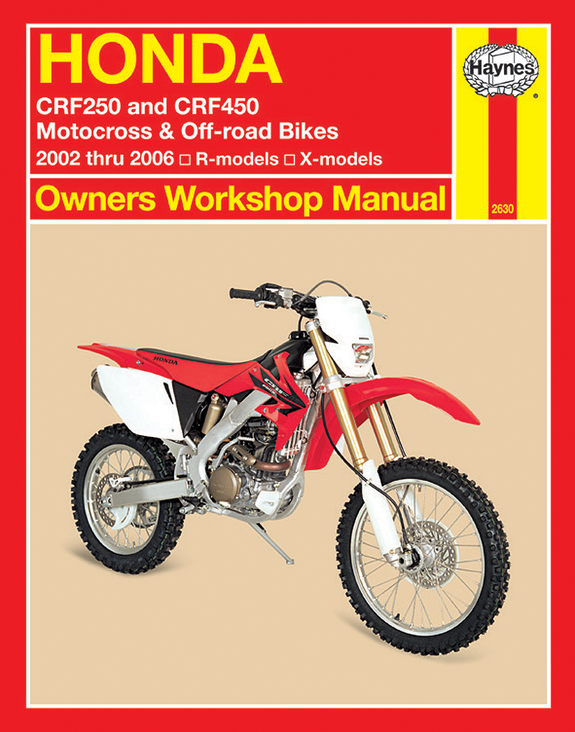 HAYNES Manual - Honda CRF250/450 M2630