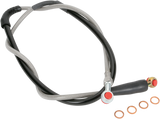 MOOSE RACING Brake Line - Front - Stainless Steel - Honda H02-1-043/P