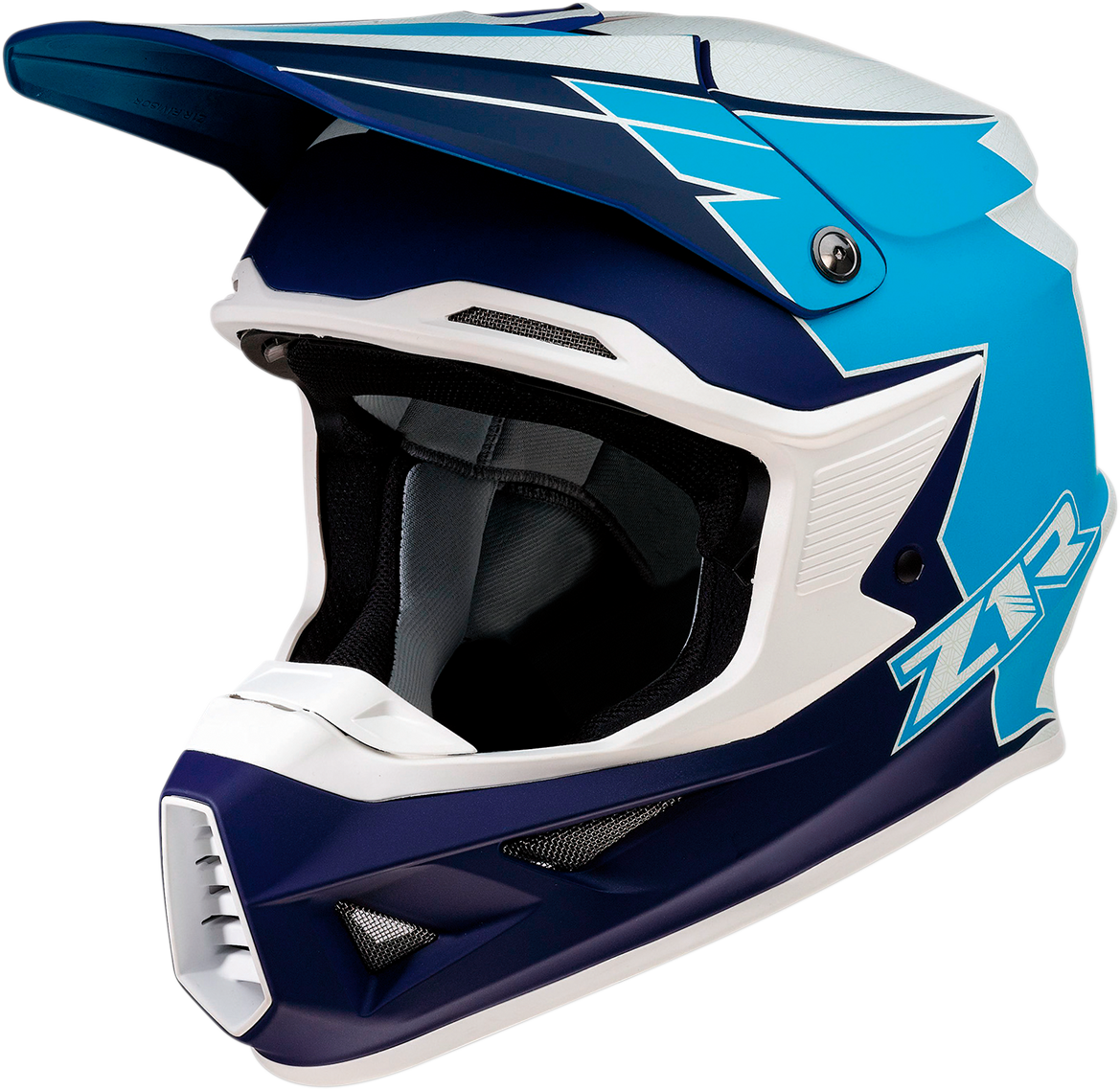 Z1R F.I. Helmet - MIPS - Hysteria - Blue/White - Small 0110-6433