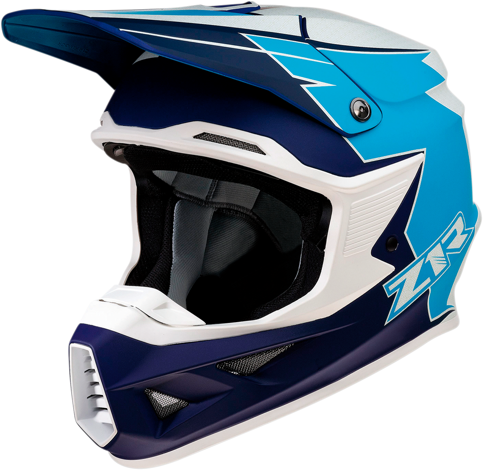 Z1R F.I. Helmet - MIPS - Hysteria - Blue/White - 2XL 0110-6437