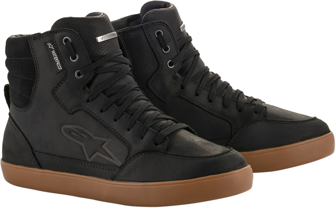 Zapatos impermeables ALPINESTARS J-6 - Goma negra - US 14 2542015-1084-14