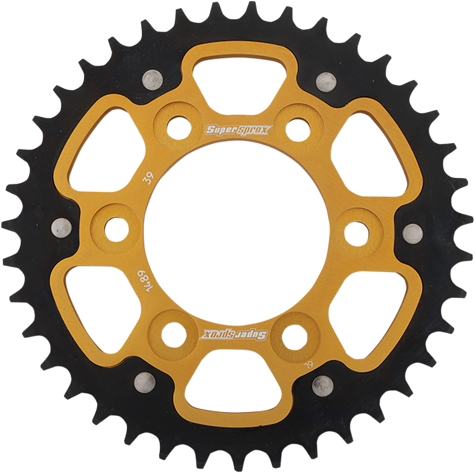 SUPERSPROX Stealth Rear Sprocket - 39 Tooth - Gold - Kawasaki RST-1489-39-GLD