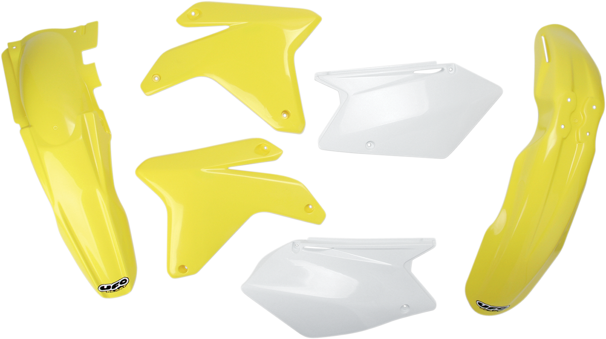 Kit de carrocería de repuesto UFO - OEM Amarillo/Blanco SUKIT404-999 