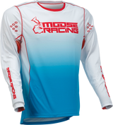 MOOSE RACING Agroid Trikot – Rot/Weiß/Blau – Größe L 2910-6990 