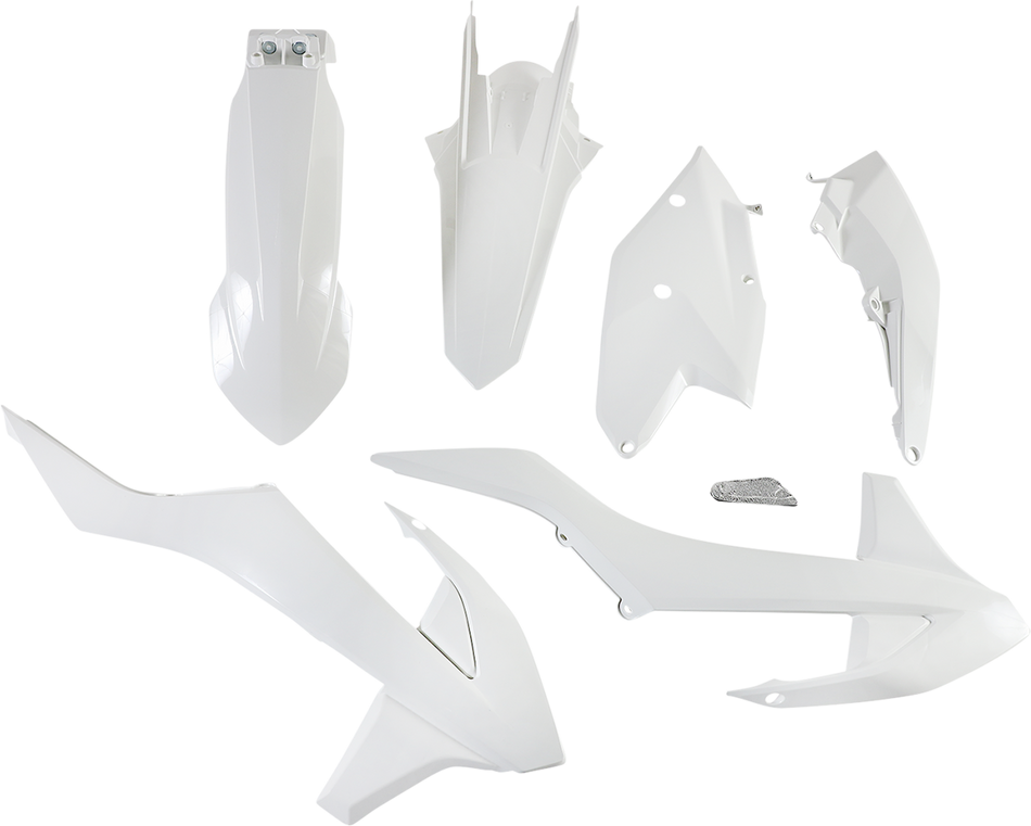 ACERBIS Standard Replacement Body Kit - White 2421070002