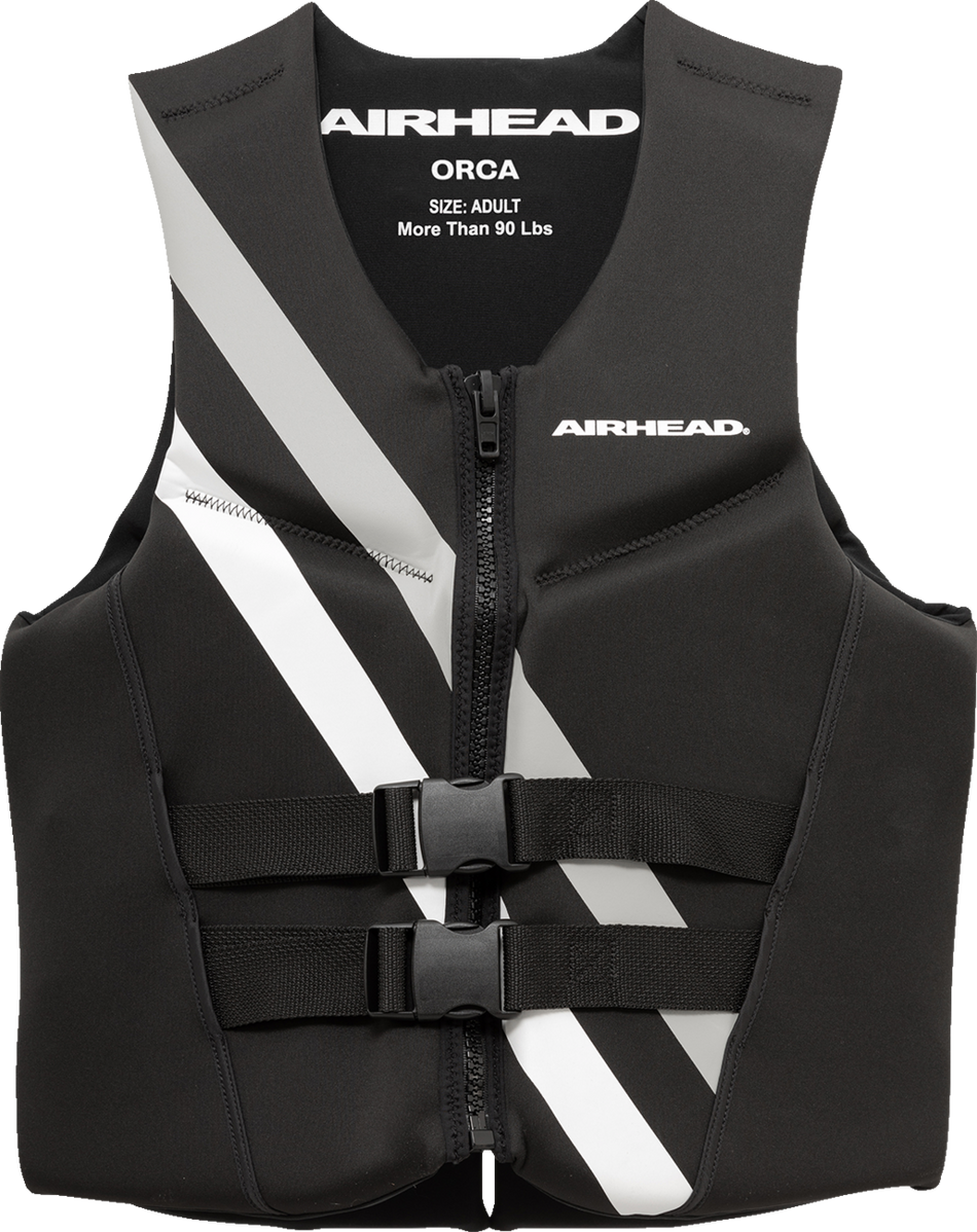 AIRHEAD SPORTS GROUP Orca Vest - Black/White - Large 10075-10-B-BK