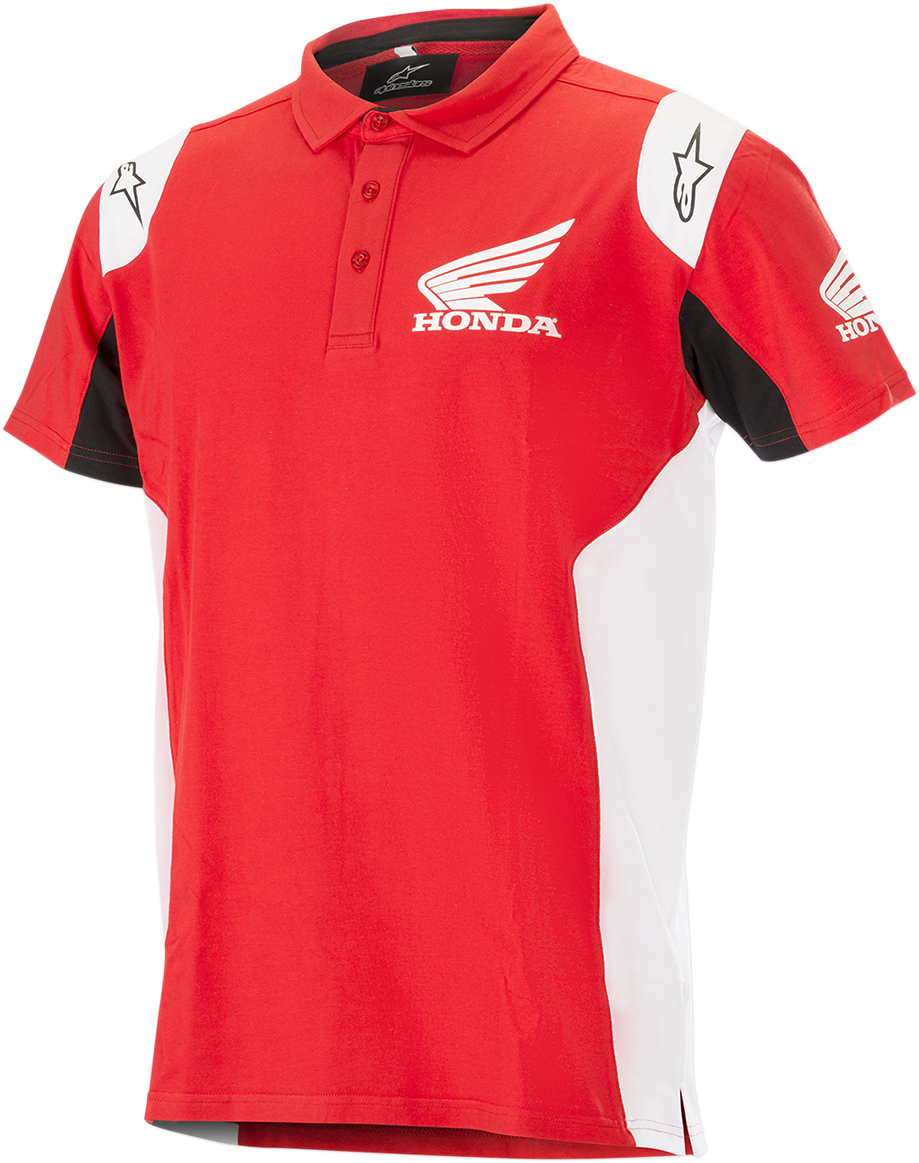 ALPINESTARS Honda Polo Shirt - Red - Large 1H184160030L