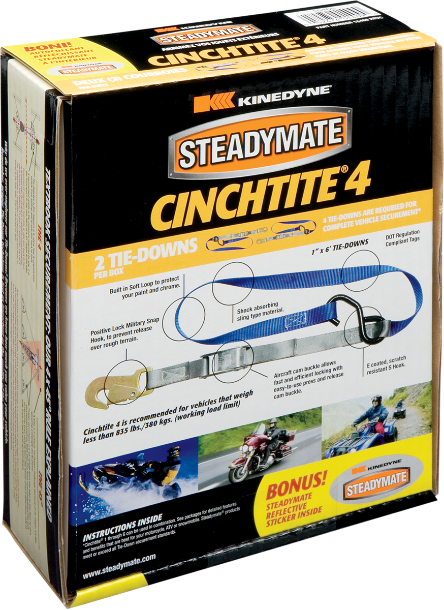 STEADYMATE Cinchtite 4 Cam Tie-Down 15468