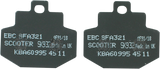 Pastillas de freno EBC SFA - SFA321 SFA321 