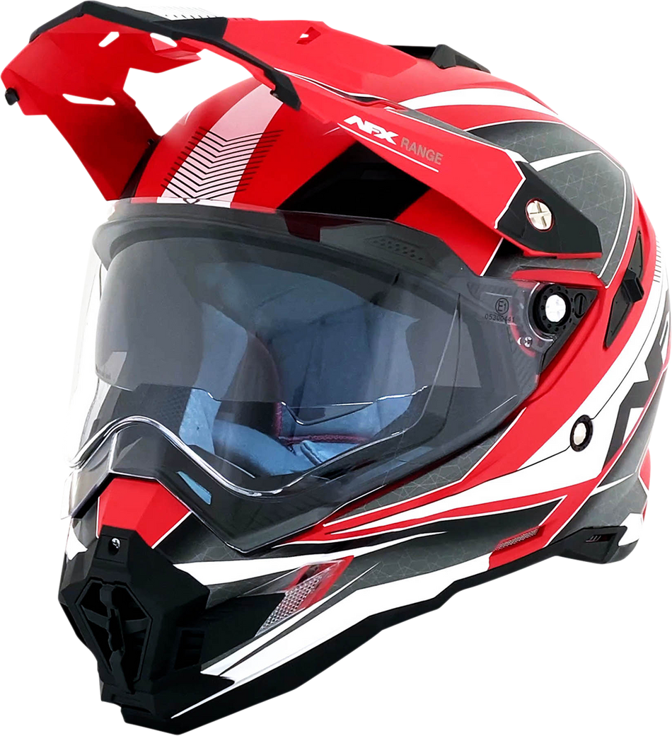AFX FX-41 Helmet - Range - Matte Red - Large 0140-0068