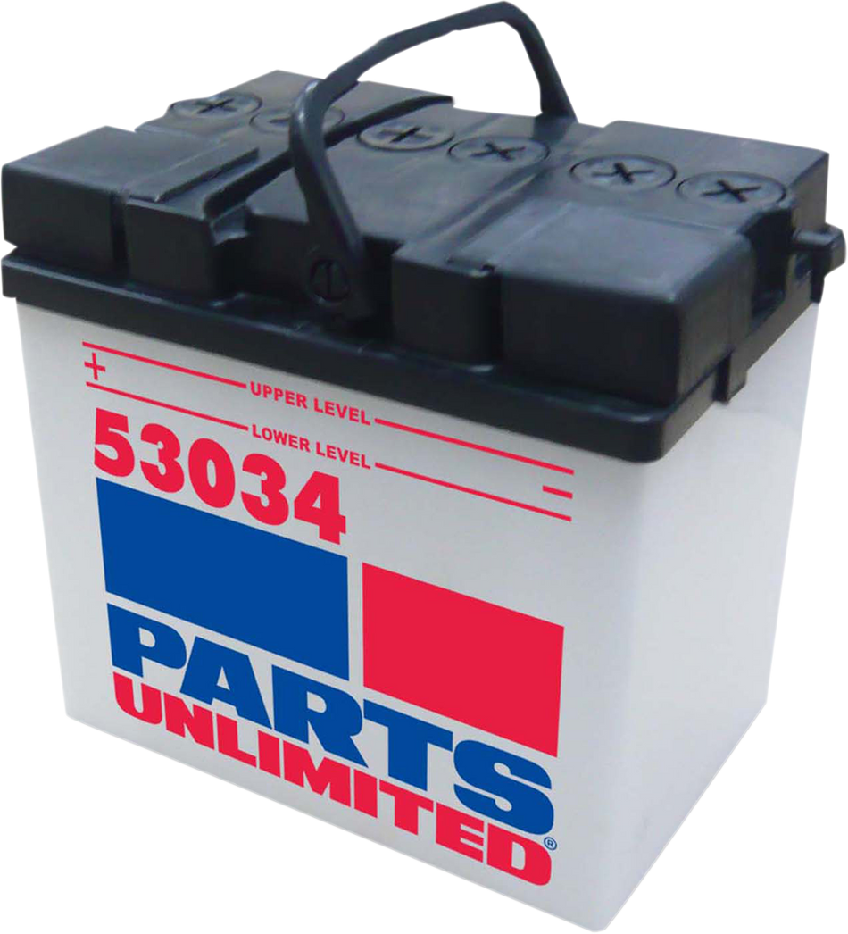 Parts Unlimited Conventional Battery 503034